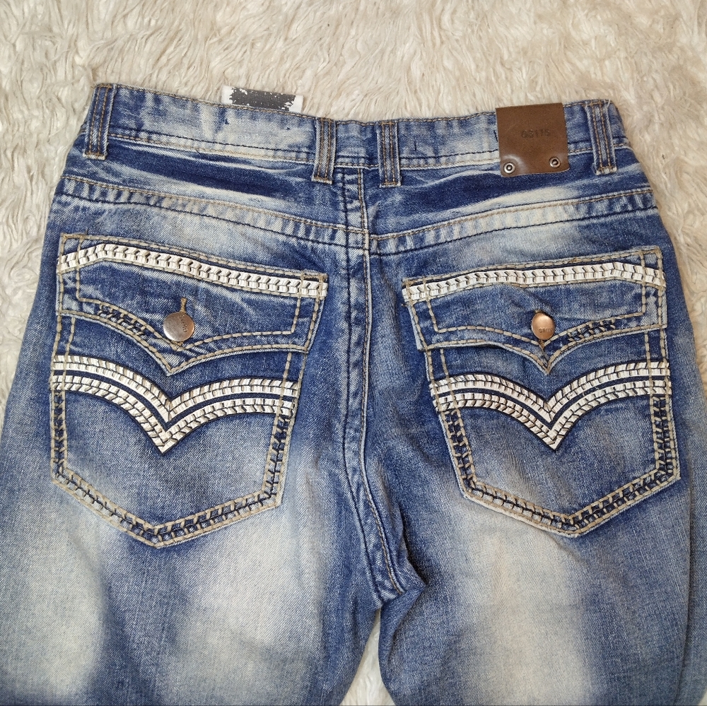 GS115 Brandon Slim Fit Jeans Size 32 - Picture 3 of 16